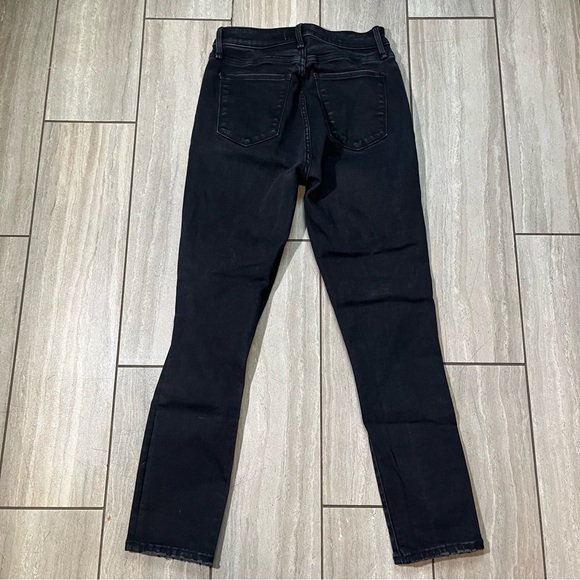 Abercrombie & Fitch Black Curve Love High Rise Super Skinny Ankle Jeans 25 Short - Picture 8 of 8